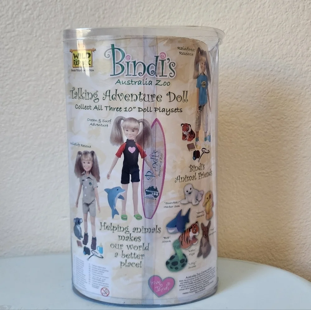 Bind Irwin Australia Zoo Talking Wildlife Rescue Doll